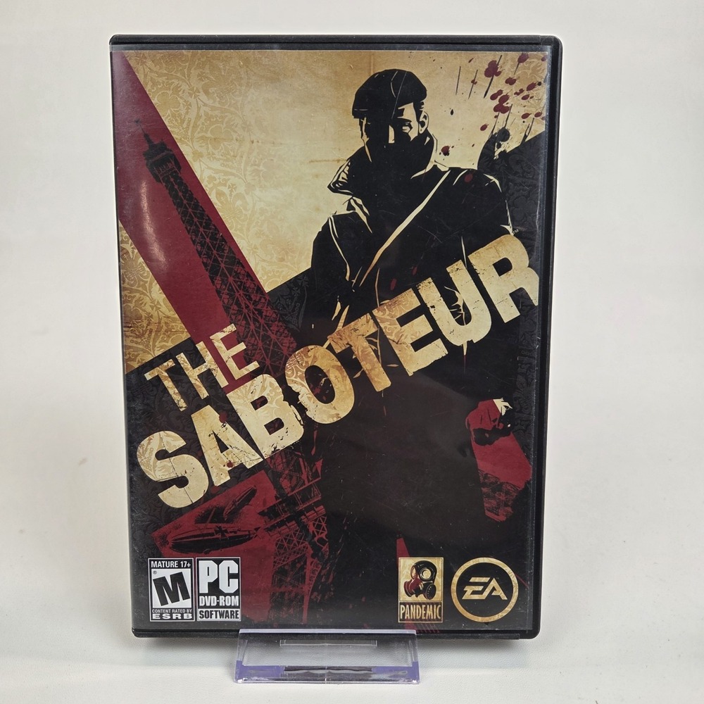 The Saboteur (Windows‎ PC DVD, 2009) CIB Complete